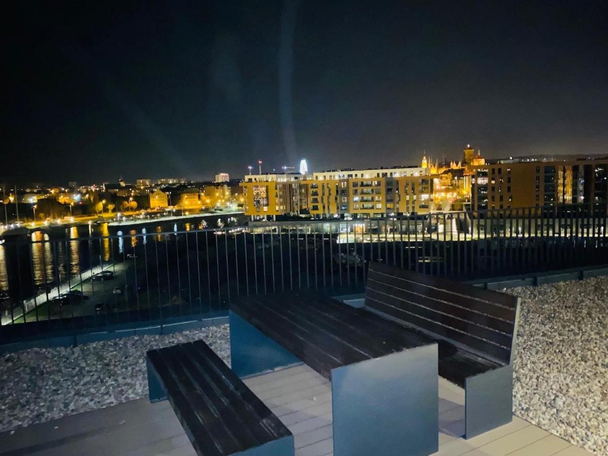 Apartamenty S&S Chlebova Gdansk Z Widokiem Na Rzeke Motlawe, Stare Miasto Kültér fotó